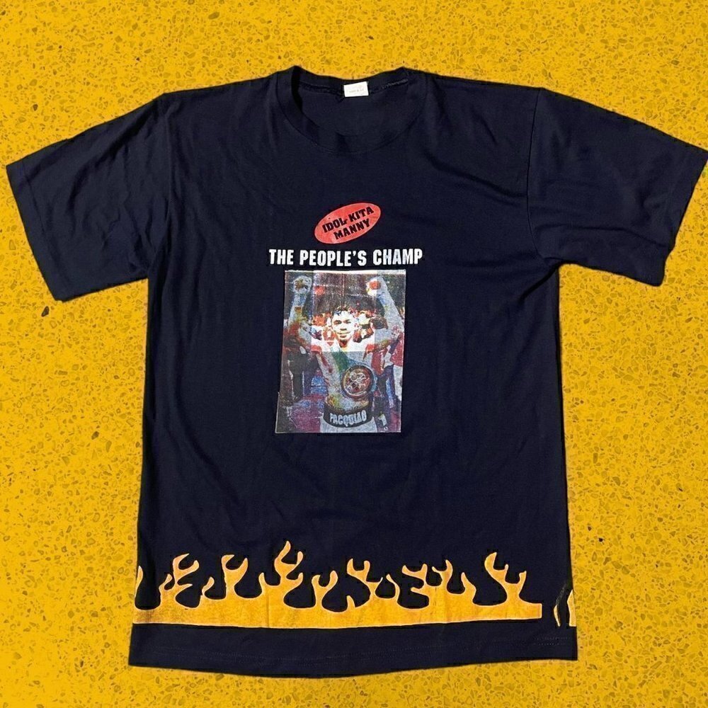 Vintage Manny Pacquiao Fight Shirt BOXING - Picture 2 of 7